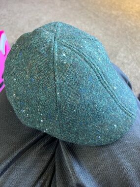 Boston Scally Co.  Bare Knuckle Irish Edition.Dark Green Flecked Tweed Cap